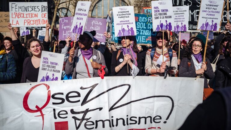 Législatives 2024 : "Dès qu'il y a une crise, ce sont les femmes qui passent à la trappe", dénonce "Osez le féminisme !"
          À l'issue des élections législatives, la parité est en baisse avec 208 femmes élues au sein de la nouvelle Assemblée nationale, soit sept de moins qu'en 2022.